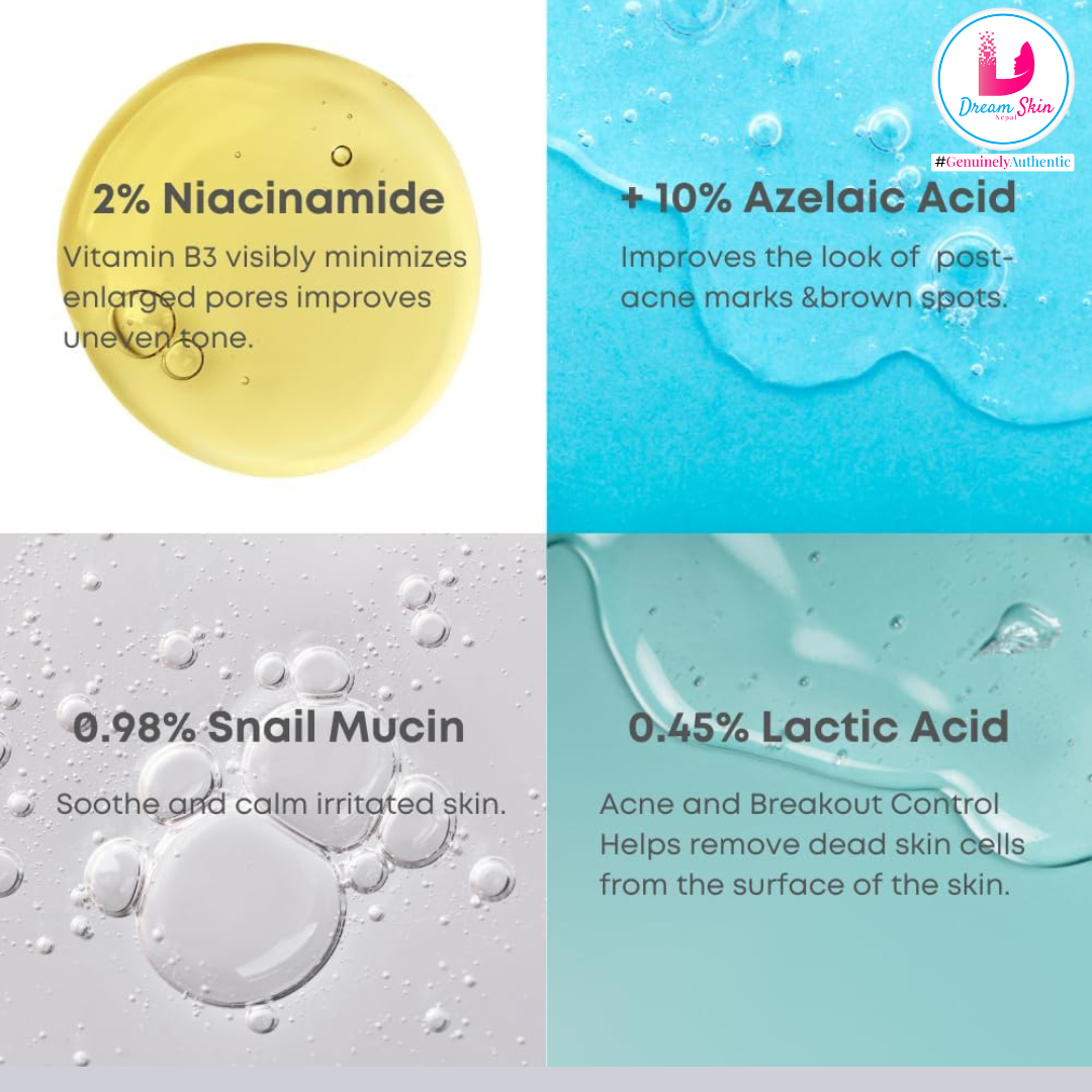 NINELESS A-Control 10% Azelaic Acid Serum [30ml]